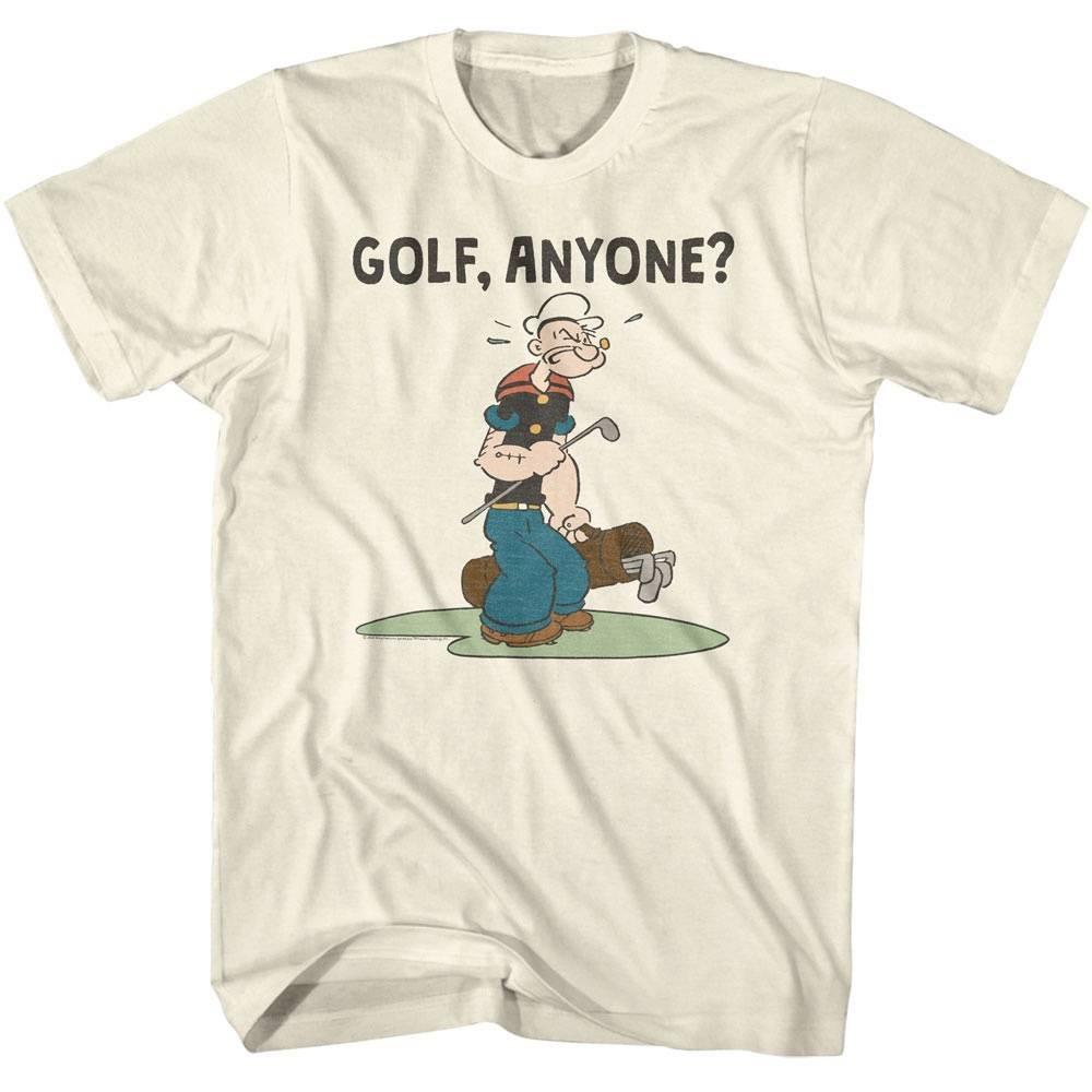 Popeye Golf Anyone Men T Shirt XL