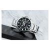 Casio EDIFICE Creative Earth Voděodolný Křemenný Strojek Nerezový Pásek Japonské a Korejské Hodinky Pánské Hodinky Černý Ciferník EFR-303D-1AVUPR
