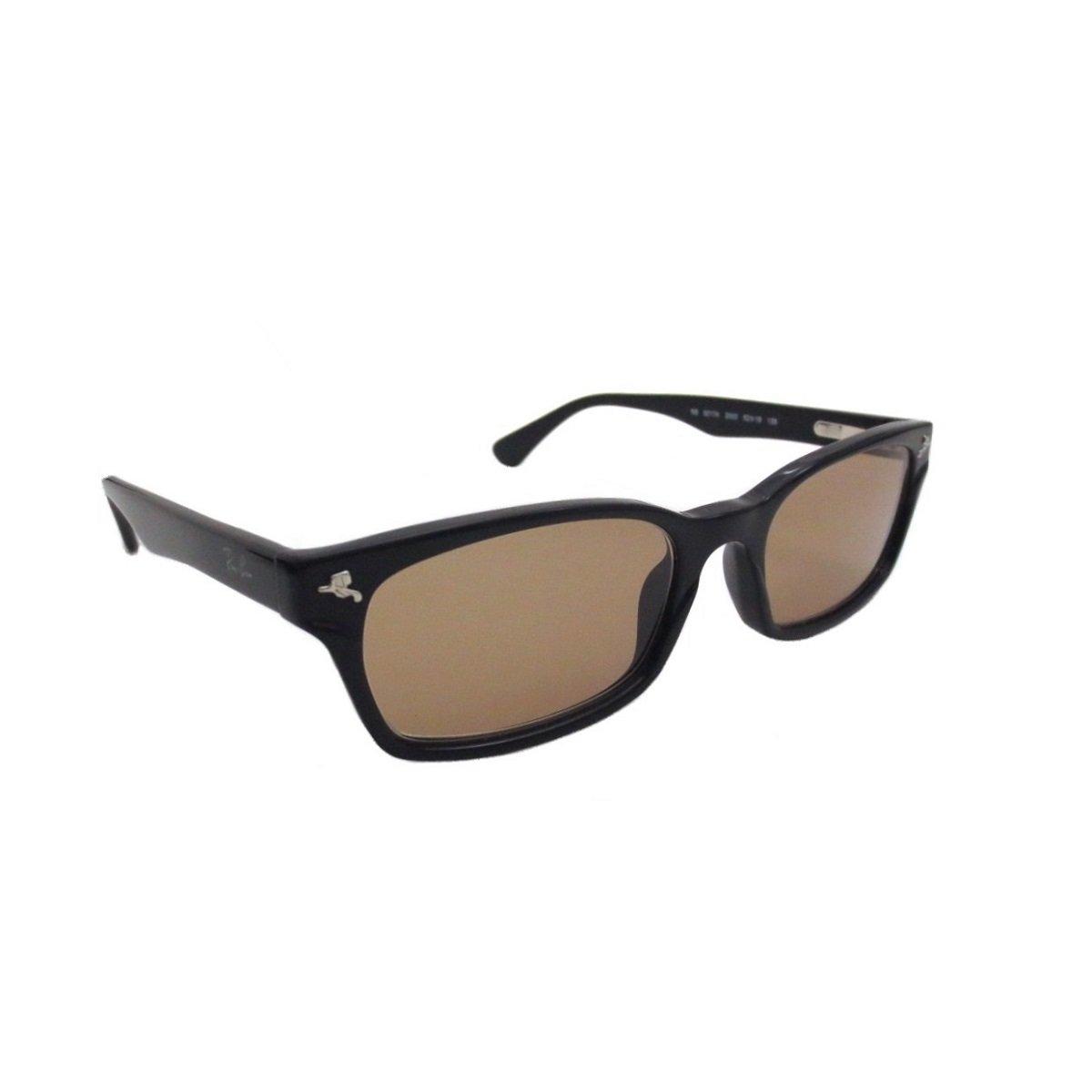 

Original Color Sunglasses Asian Fit Cell Frame UV Protection Unisex [Ray-Ban] RX5017A-2000 (52) Men s Women s (Brown 75)
