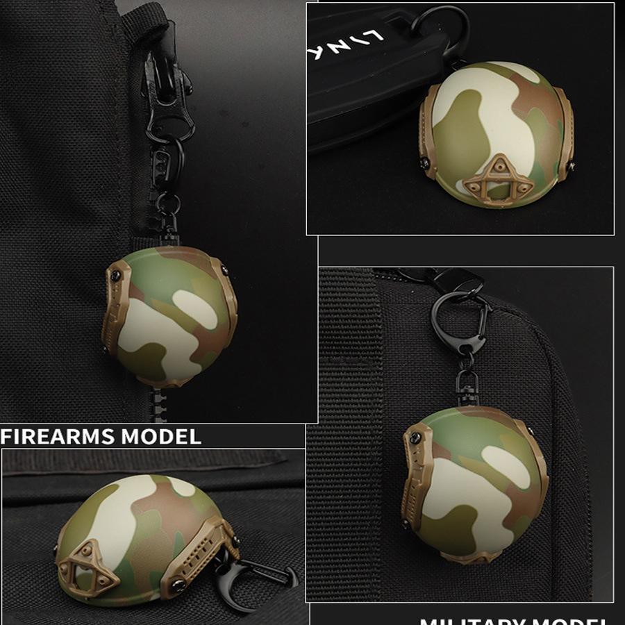 Klíčenka ve tvaru airsoftové helmy Otvírák na láhve Otvírák na pivní plechovky Mini vývrtka Dekorace Venkovní lov Turistika Turistika Ventilátor Kuchyně Dárek