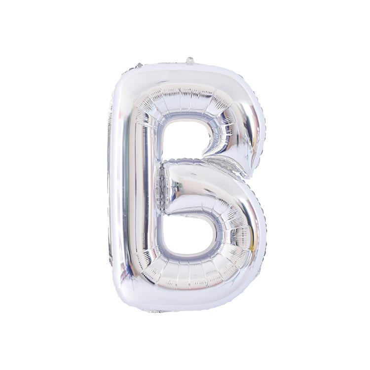 Aluminum Foil Balloon, English Letters, Birthday Party Wedding Decoration, 16" 32" 40"
