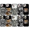 for iPhone 16 15 X XR Samsung Galaxy S24 S23 Plus Xiaomi Redmi Note 13 12 11 Pro Max 9 10 14 13COPPO Huawei Cover Wallpaper Africa Tiger Phone Case