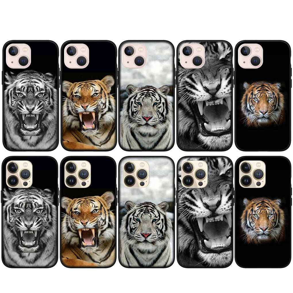 for iPhone 16 15 X XR Samsung Galaxy S24 S23 Plus Xiaomi Redmi Note 13 12 11 Pro Max 9 10 14 13COPPO Huawei Cover Wallpaper Africa Tiger Phone Case