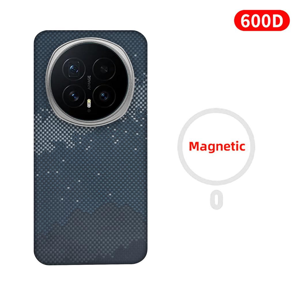 Geschikt voor honor magic 8/8 Pro telefoonhoesje, Kevlar aramidevezel koolstofvezel harde schaal, lichtgewicht magnetische beschermhoes