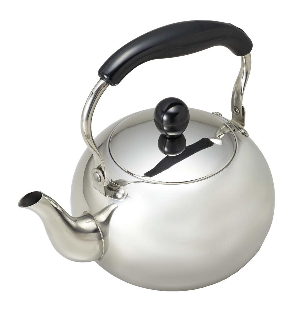 Pearl Metal Kettle IH Compatible Stainless Steel Moon Drop 3.0L H-1723