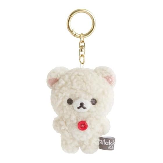 San-X Rilakkuma fluffy hanging stuffed toy Korilakkuma MV47301