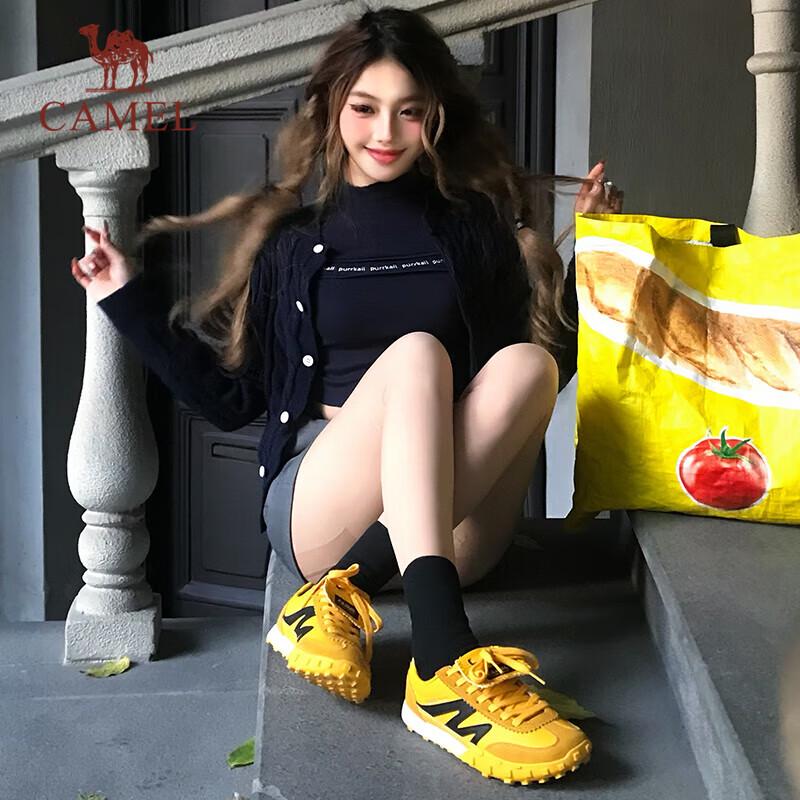 Camel Women's Retro German Training Sports Shoes