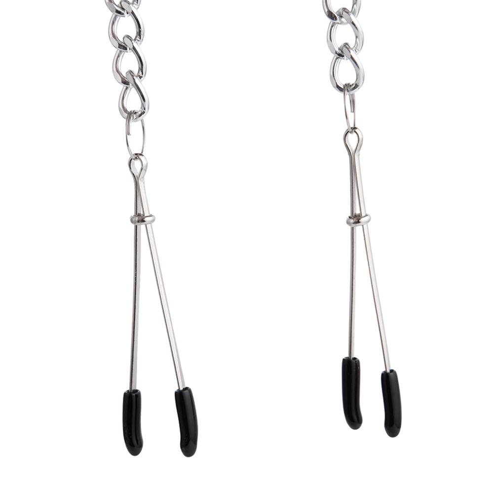 Women Adult Sex Toy Rings Jingle Bell Tassel Breast Nipple Clamps Clips Men Game