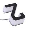 LED House Number Outside Outdoor Water Proof Modern Lighted Plug In Type Address Sign for Residences Stores Black