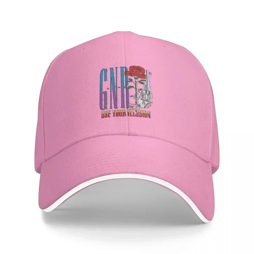 Guns N Roses Heavy Baseball Cap Metal Punk Outdoor Sport High Quality Hip Hop Hats Unisex Unisex Street Style Print Baseball Caps
