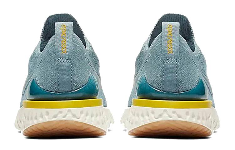 Kids' Sneakers Nike Epic React Flyknit 2 Aviator Grey (GS) Aviator Grey/Black/Blue Fury/Aviator Grey