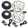 2 Sets Carburetor Repair Rebuild Kit Diaphragm Fit for Yamaha XV500 XV535 XV535S Virago 535 Accessories