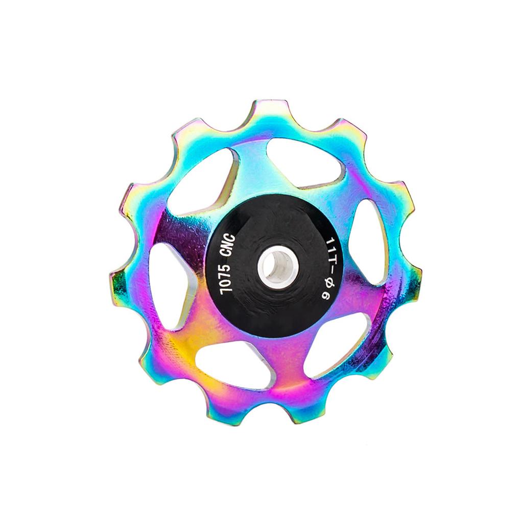 11T Fahrräder Schaltwerk Pulley Bikes Schaltwerk Pulley Sealed Bearing Wheel Aluminium Alloy Shift Guide Wheel