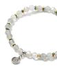 6mm Cut Labrato Green Chip Mix Gemstone Bracelet (C2503AC1359_GR)