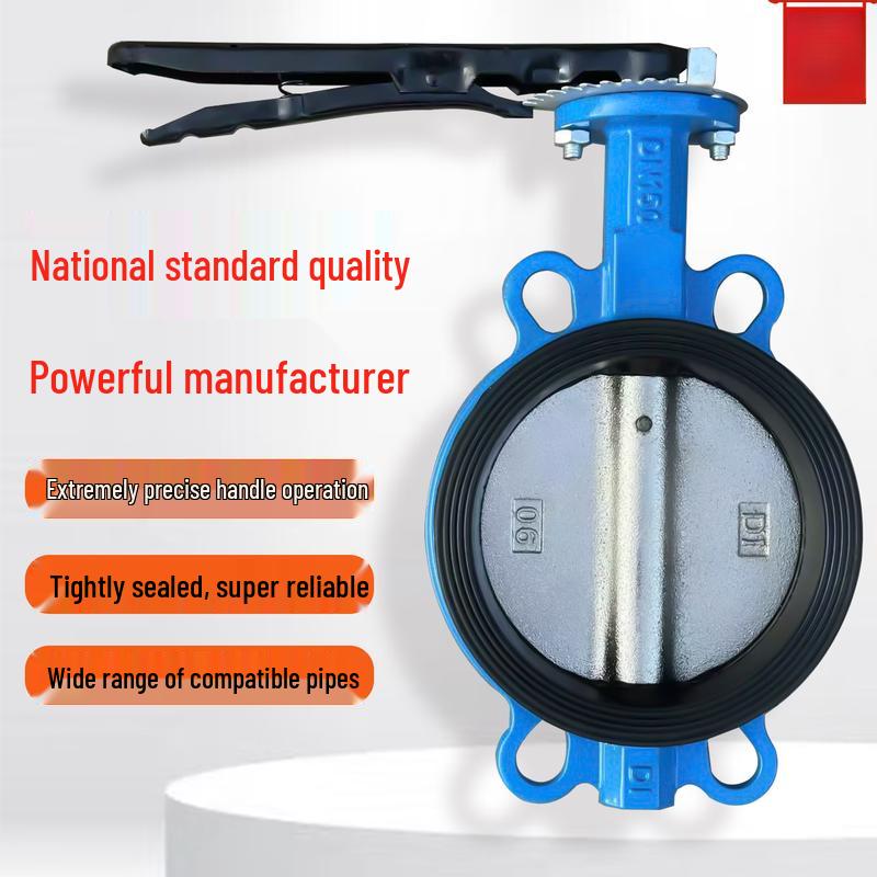 DN150 Manual Wafer Butterfly Valve