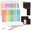 Shuttle Art Gel Pens 30 Colors 0.6mm Fine Tip - Journal, Illustration, Note-Taking (30 Count)