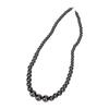 Terahertz Beaded Necklace Men Women Fashionable Purify Fatigue Relief Energy Stone Necklace for Work