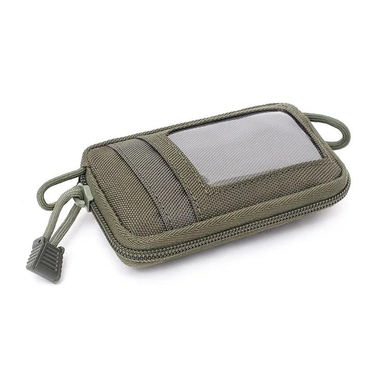 

Miscellaneous waist bag multifunctional card bag mini coin wallet slot waterproof travel kit зелений