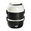 Stainless Steel Thermal Food Container Travel Portable Heater Food Warmer Steamer  Car Use