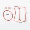 20pcs Air Compressor Repair Kit Cylinder Gaskets Piston Rings Filter Elements For 550W 750W 1100W 1500W Oil-free Compressors