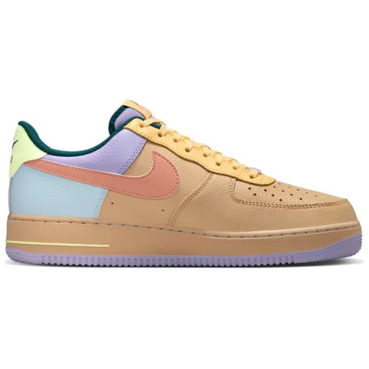 Nike Air Force 1 Low '07 Sesame Hydrangeas Soft Yellow Apricot Agate Sneakers IB4493-252