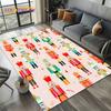 Christmas Tree New Year Nutcracker Cartoon Fairy Tales Carpet Rug for Living Room Bedroom Home Sofa Decoration,Kids Floor Mat