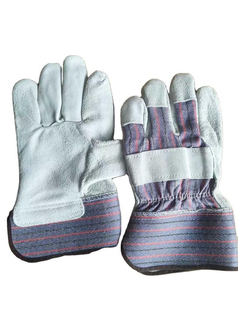Welding Safety Gloves Durable Leather Gloves Puncture Resistant Gloves Labor Protection Gloves Industrial Working Gloves