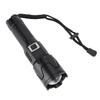Super Bright Flashlight 3 Modes Zoomable IPX4 Waterproof Rechargeable LED Handheld Flashlight with L