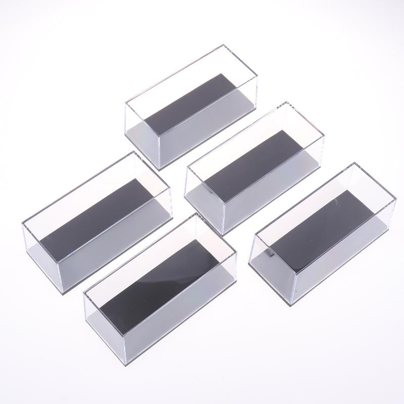 *Hot Sale 1/5Pcs Acrylic Dust-Proof Showcase & Storage Organizer Box For MiniGT 1/64 Diecast Model Car Display Case With Cover