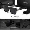 Vabbon New Retro Metal Sunglasses Trend Square Frame Personality Large Frame Sunglasses 853