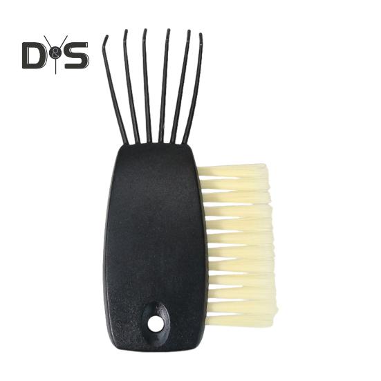 

Инструмент для чистки щеток для волос Двусторонняя расческа Щетка с жесткой щетиной Инструмент для чистки «два в одном»