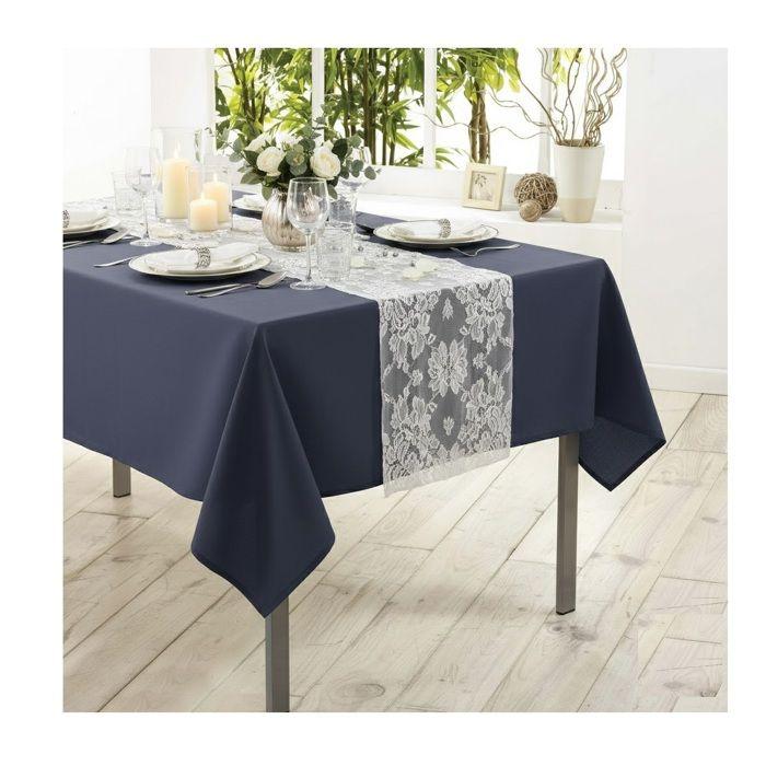 Nappe rectangle 140 x 300 cm Beton