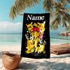 Personalized Customized Proof Beach Towel with Pokémon Pikachu Pattern - Soft, Absorbent,quick-drying,perfect Swimming,camping&bathing