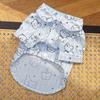 Soft Puppy Cotton Shirt Breathable Dog Pajamas Cute Dog Short Shirt  Chihuahua
