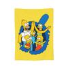 Funny The S-Simpsons Cartoon Blanket Fleece Spring Autumn Portable Lightweight Thin Throw Blanket for Bed Car Quilt
