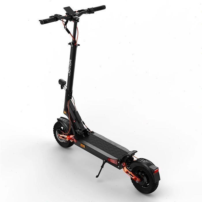 Scooter Électrique JOYOR T6 - Moteur 600 W - Batterie 48 V--18 Ah - Pneus 10 Pouces - Noir
