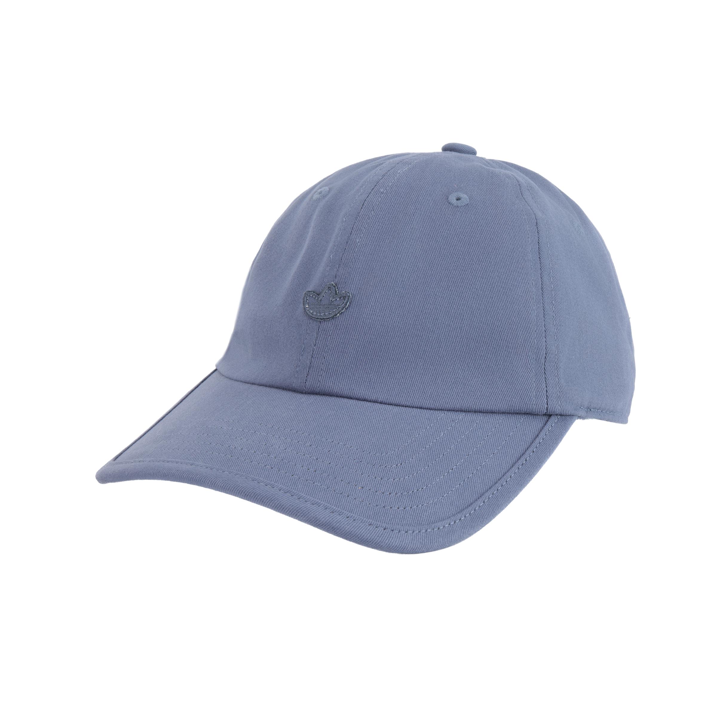 

Adidas Logo Embroidered Cotton Baseball Cap Unisex Hats Blue IS4635 OSFW
