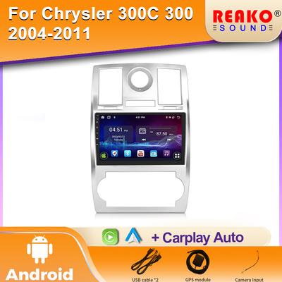Autoradio Android Carplay Pour CHRYSLER 300C 2004 - 2011 Navigation GPS Android Auto Stéréo BT Wifi Vidéo Bluetooth Pas 2din