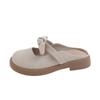Closed-Toe Half Slippers for Women, Stylish and Versatile Thick-Sole Sandals, Perfect for Summer Outdoors