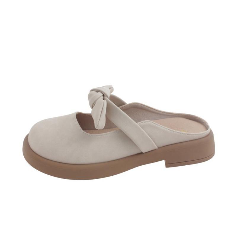 Closed-Toe Half Slippers for Women, Stylish and Versatile Thick-Sole Sandals, Perfect for Summer Outdoors