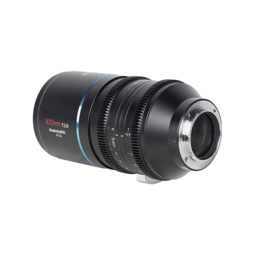 Sirui Obiektyw anamorficzny pełnoklatkowy 100 mm Obiektyw kinowy T2.9 1.6X (Mocowanie L)