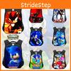 New Sonic Children's Backpack For Boys And Girls Cartoon Trendy School Bag Medium Size 20-35l Capacity