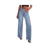 2025 Women's Washed Loose Straight-Leg Wide-Leg Jeans