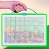 296 In 1 / Set Early Childhood Educational Creative DIY Desktop Mushroom Nail Puzzle Game Toy