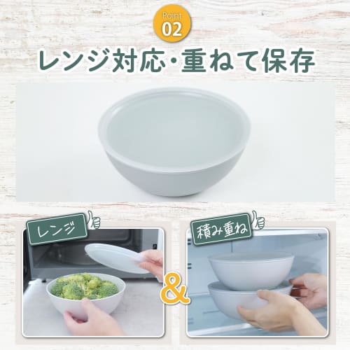 Astro Japanese-Made Bowl Set, White, Approx. 17cm x 2, Antibacterial, Heat-Resistant, with Perforated and Perforated Lids, Drainer, Grater, Time-Savin