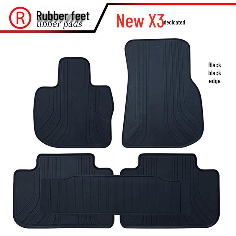 

Waterproof Non-Slip Rubber Floor Mats for BMW X5/X6/X4/X3 New X5 Black