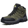 Outdoor High-Top Hiking Shoes Waterproof Trekking Shoes Same Style Cotton Material Mountain Climbing Shoes For Men