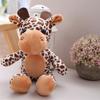 Cute Jungle Animal Plush Keychain Adorable Cartoon Backpack Accessory Stuffed Toy