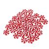 50 Pcs Xmas Candy Decoration Cute Exquisite Plastic Candy Hanging Ornament for Tree Window Decor