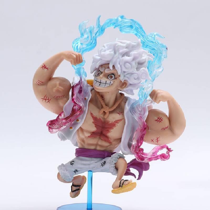 One Piece Thunder Lightning Muscle Joy Boy Garage Kit Anime Model Q Doll Version